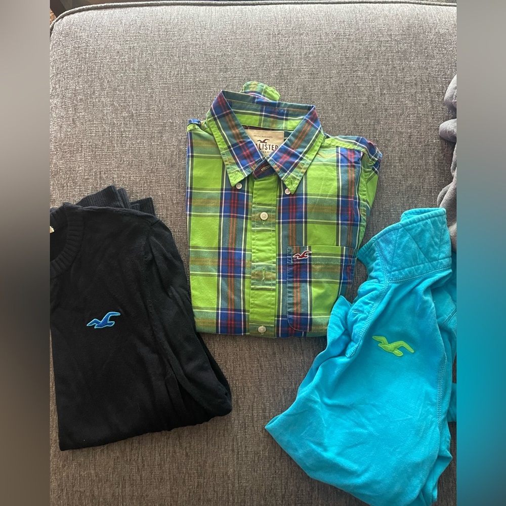 Various Hollister shirts for sale